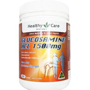 Glucosamine HCL 1500mg Healthy Care 400 viên của Úc