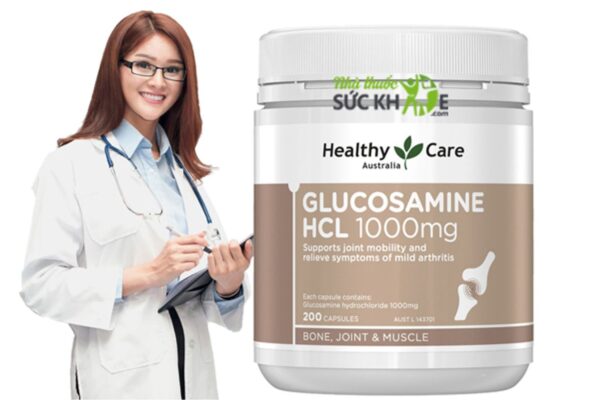 Glucosamine HCL 1500mg Healthy Care 400 viên của Úc