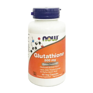 Glutathione Now 500 mg - Viên uống hỗ trợ trắng da