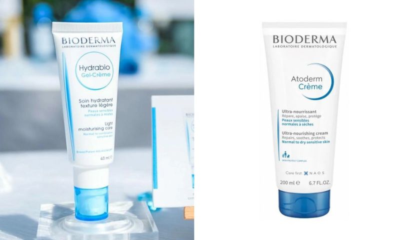 Hai dòng sản phẩm kem dưỡng của Bioderma