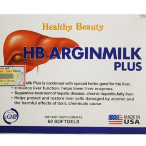 HB Arginmilk Plus - hỗ trợ tăng cường chức năng gan