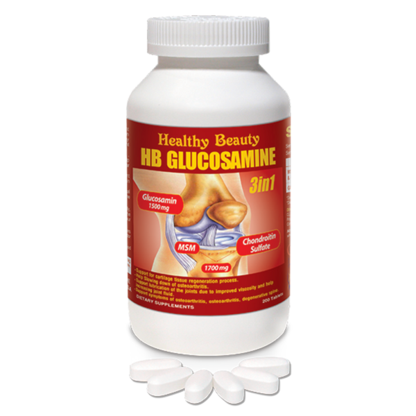 Healthy Beauty HB Glucosamine 3 in 1 - hỗ trợ xương khớp