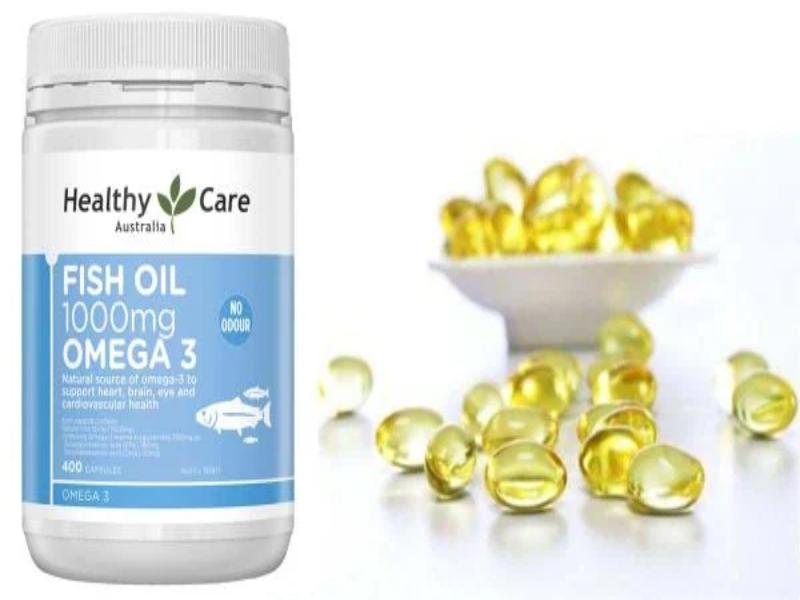 Dầu cá Fish Oil Healthy Care Omega 3 chất lượng 