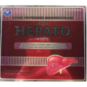 Hepato - Viên uống hỗ trợ chức năng gan vỉ 5 viên