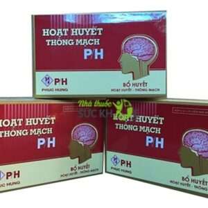 Hoạt huyết thông mạch Phúc Hưng 2 vỉ x 20 viên nén bao đường