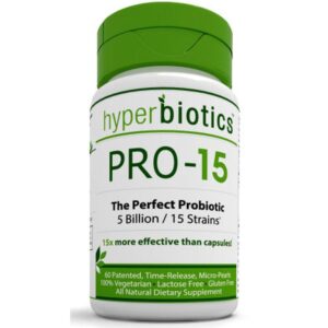 Hyperbiotics PRO-15 - men vi sinh hỗ trợ tiêu hóa của Mỹ