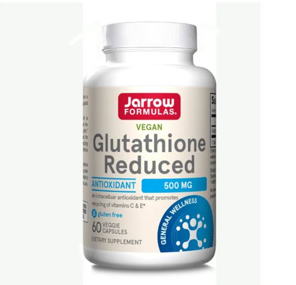 Jarrow Glutathione 500mg - Viên uống hỗ trợ trắng da của Mỹ