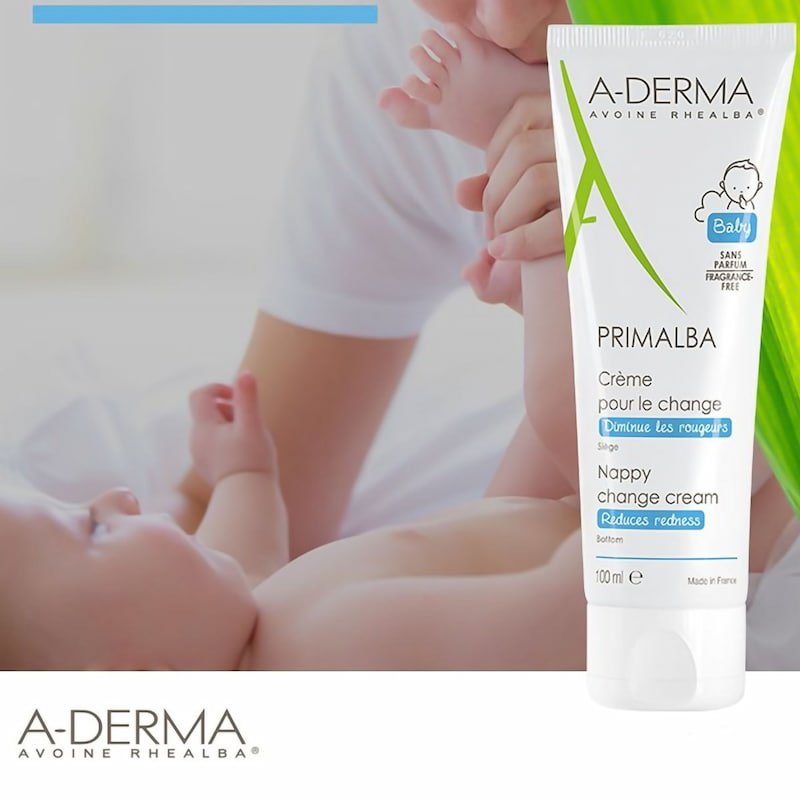 Hiệu quả trị hăm tã của kem A-Derma Primalba Nappy Change Cream