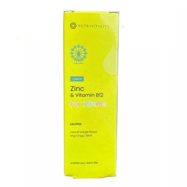 Kẽm Nutrivitality ZinC Vitamin B12 Hỗ Trợ Tăng Đề Kháng Của Anh