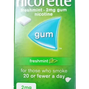 Kẹo cao su cai thuốc lá Nicorette 2mg