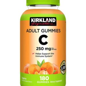 [T4/2023] Kẹo dẻo bổ sung vitamin C Kirkland Adult Gummies C 250mg