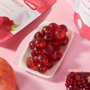 Kẹo dẻo collagen lựu đỏ BOTO Pomegranate Collagen Vita C