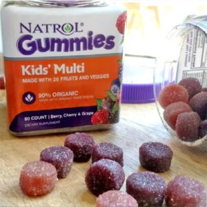 Kẹo Dẻo Natrol Gummies Kids' Multi Cho Bé Từ 4 Tuổi