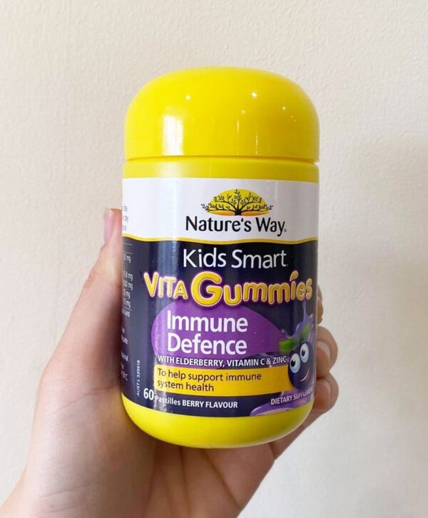 Kẹo dẻo Nature's Way Vita Gummies Cold and Flu cho bé