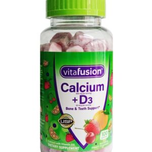 Kẹo Dẻo Vitafusion Hỗ Trợ Bổ Sung Calcium + D3 500mg