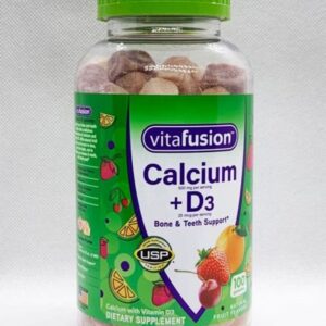 Kẹo Dẻo Vitafusion Hỗ Trợ Bổ Sung Calcium + D3 500mg