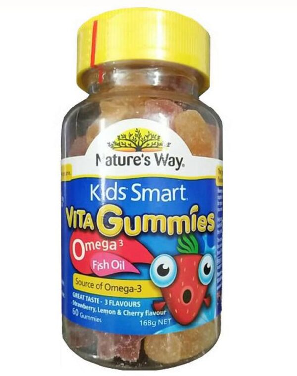 Kẹo Kids Smart Omega 3 Fish Oil Nature's Way 50 viên của Úc