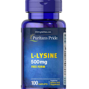 Viên uống L-Lysine Puritan's Pride 500mg của Mỹ