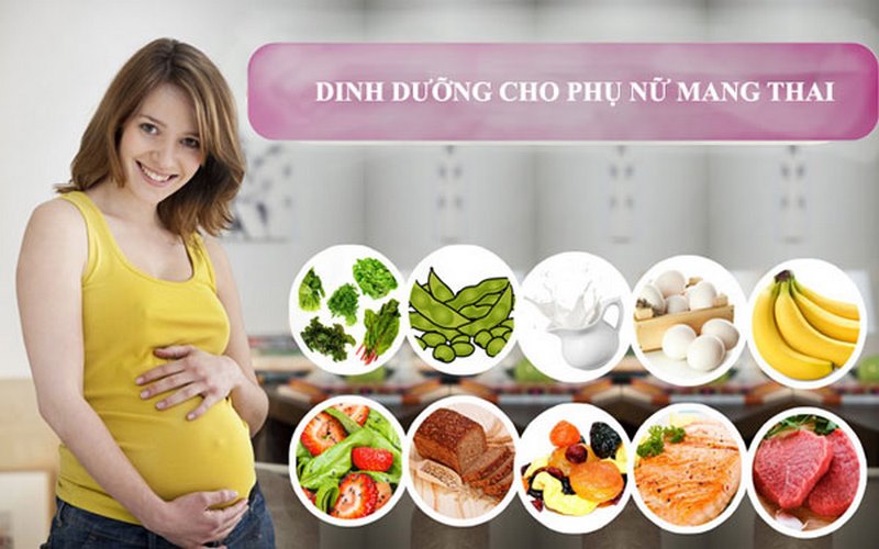 Dinh dưỡng cho các mẹ bầu