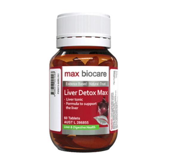 Max Biocare Liver Detox Max - hỗ trợ giải độc, bảo vệ gan