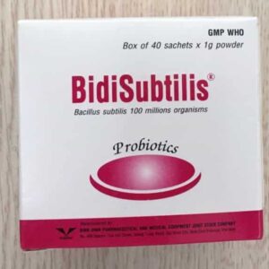 Men vi sinh BidiSubtilis hộp 40 gói