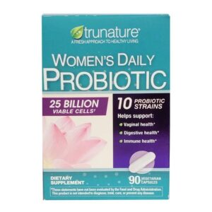 [Date T9/2024] Men Vi Sinh Cho Nữ Trunature Women’s Daily Probiotic Của Mỹ