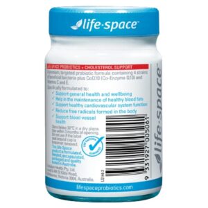 Men Vi Sinh Hỗ Trợ Tim Mạch Life Space Cholesterol Support