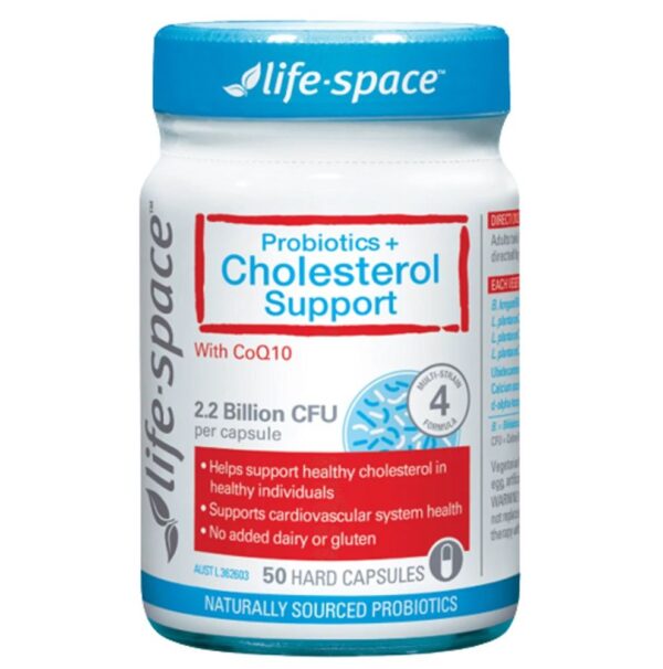 Men Vi Sinh Hỗ Trợ Tim Mạch Life Space Cholesterol Support