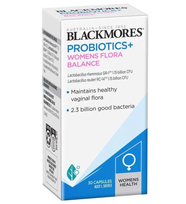 Men vi sinh Blackmores Probiotics+ Womens Flora Balance