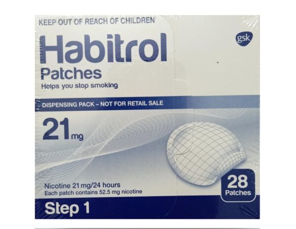 Miếng dán cai thuốc lá Habitrol 21Mg