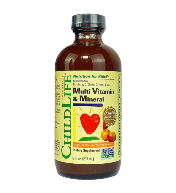 Multivitamin & Mineral Childlife Cho Trẻ Từ 6 Tháng đến 12 Tuổi