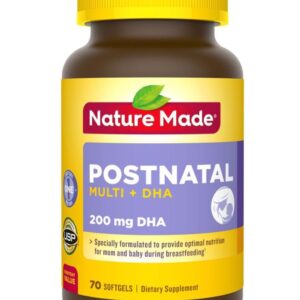 Nature Made Postnatal Multi DHA cho phụ nữ cho con bú