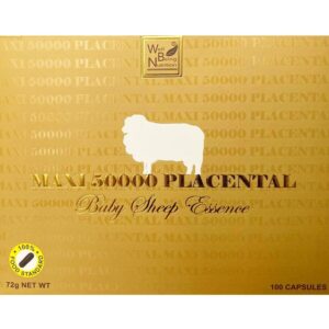 Nhau thai cừu Maxi Sheep Placenta 50000mg 100 viên (Úc)