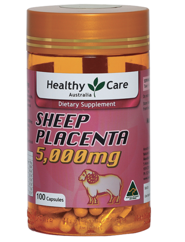 Nhau thai cừu Sheep Placenta Healthy Care 5000mg của Úc