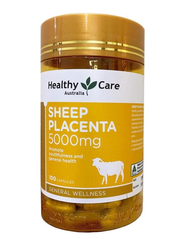 Nhau thai cừu Sheep Placenta Healthy Care 5000mg của Úc