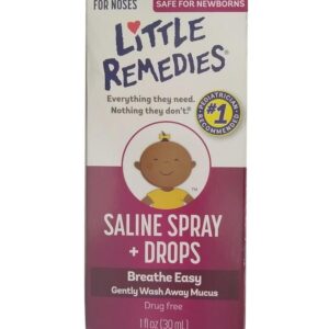 Nước Muối Sinh Lý Trị Nghẹt Mũi Little Remedies