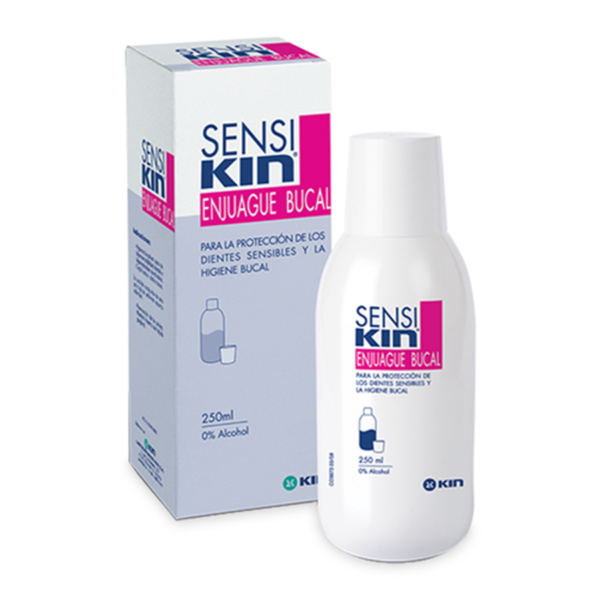 Nước súc miệng cho răng nhạy cảm, ê buốt Sensi Kin 250ml