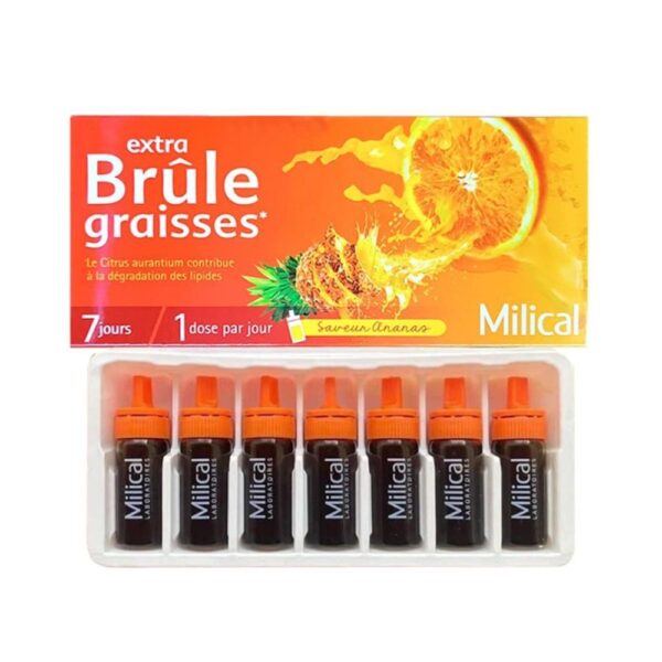 Nước uống detox hỗ trợ giảm mỡ thừa Milical Extra Brule Graisses