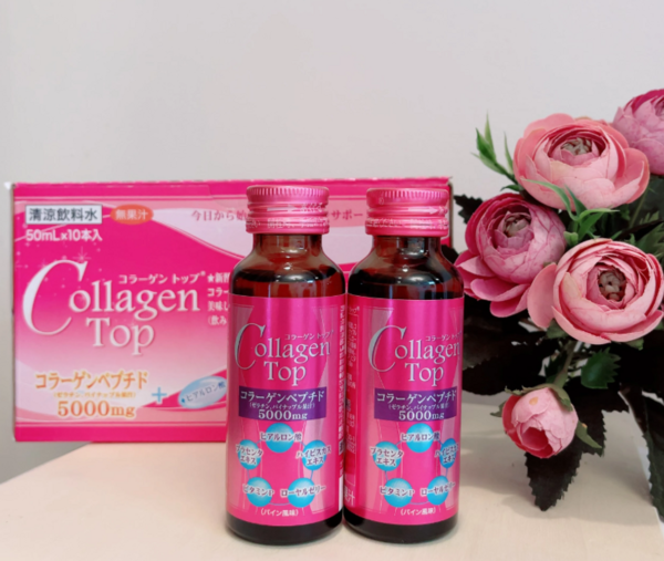 Nước uống Shinnippai Collagen Top 5.000mg của Nhật