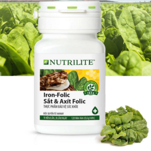 Nutrilite Iron-Folic giúp bổ sung sắt và axit folic dạng viên