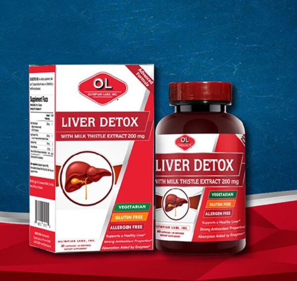 Olympian Labs Liver Detox - Viên uống hỗ trợ gan của Mỹ