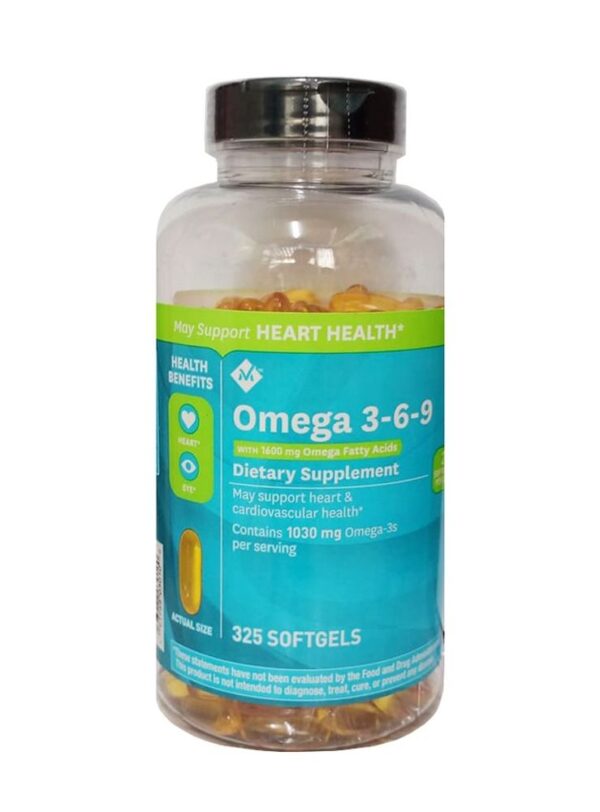 Omega 3 6 9 Member’s Mark Supports Heart Health Của Mỹ