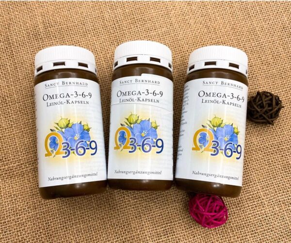 Omega-3-6-9 Sanct Bernhard Chiết Xuất Dầu Hạt Lanh của Đức