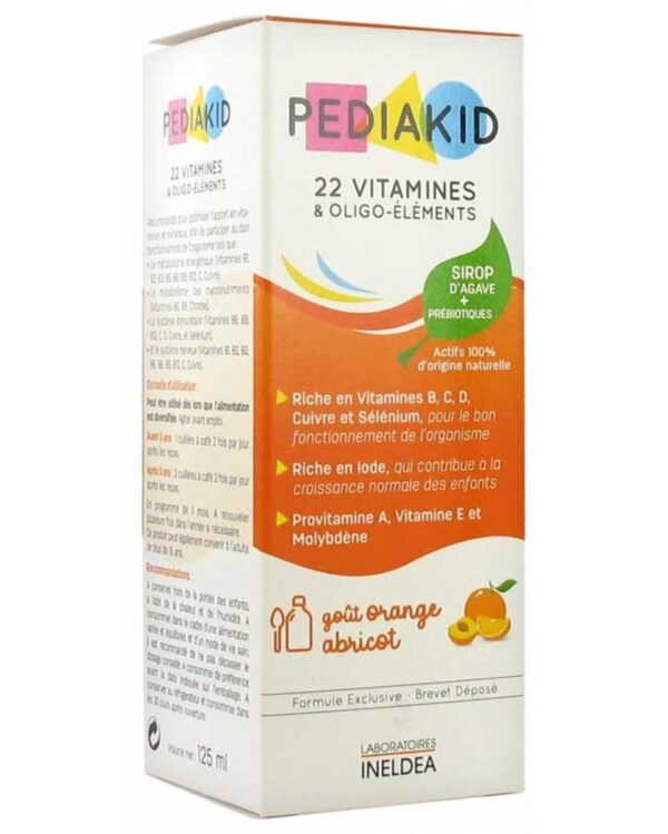 Pediakid 22 Vitamines Của Pháp Cho Trẻ Từ 6 Tháng Trở Lên