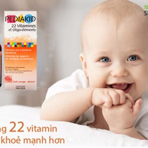 Pediakid 22 Vitamines Của Pháp Cho Trẻ Từ 6 Tháng Trở Lên