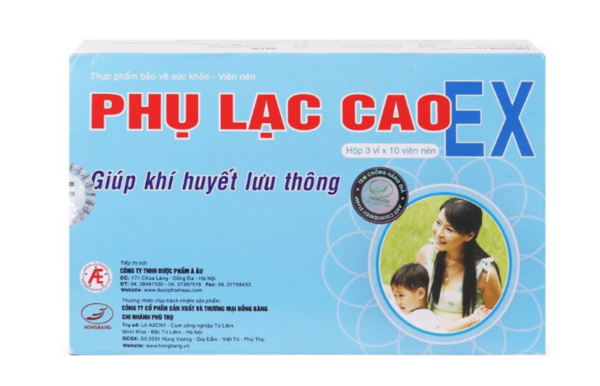 Phụ Lạc Cao EX - hỗ trợ điều hòa kinh nguyệt, bổ huyết