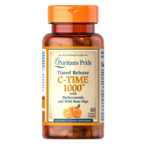 Puritan's Pride Vitamin C 1000mg Timed Release with Rose Hips