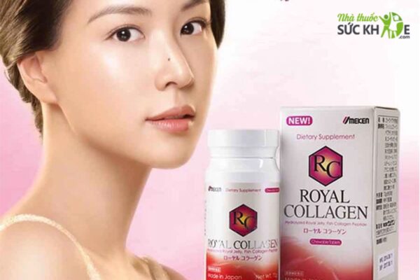 Royal Collagen của Nhật trị nám, tàn nhang, ngừa lão hóa 90v