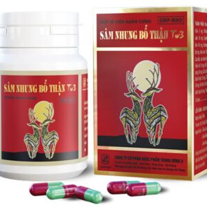 Sâm nhung bổ thận TW3 lọ 30 viên