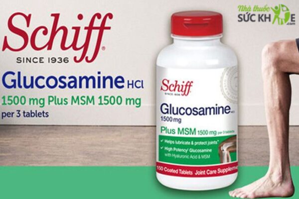 Schiff Glucosamine Plus MSM 1500mg chính hãng của Mỹ